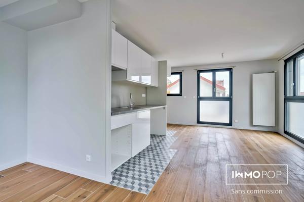 Appartement 2 pièces de 42 m² + balcon de 1,37 m² + parking à Pierrefitte/Seine