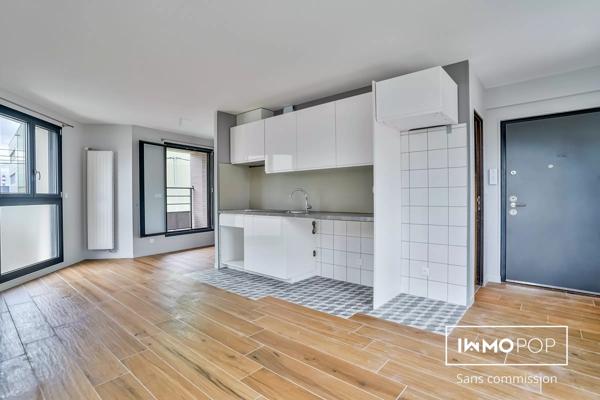 Appartement 2 pièces de 42 m² + balcon de 1,37 m² + parking à Pierrefitte/Seine