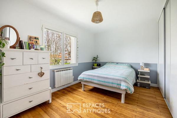 Maison lumineuse et dépendance à Meyzieu