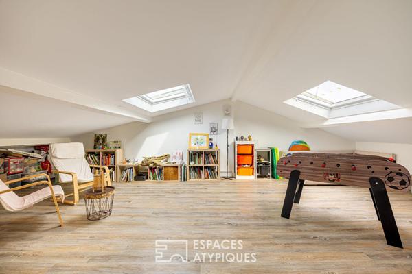 Maison lumineuse et dépendance à Meyzieu