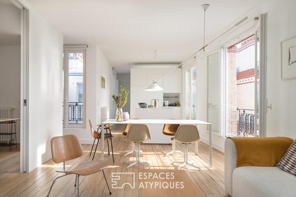 Dernier étage avec ascenseur au coeur du Haut Marais