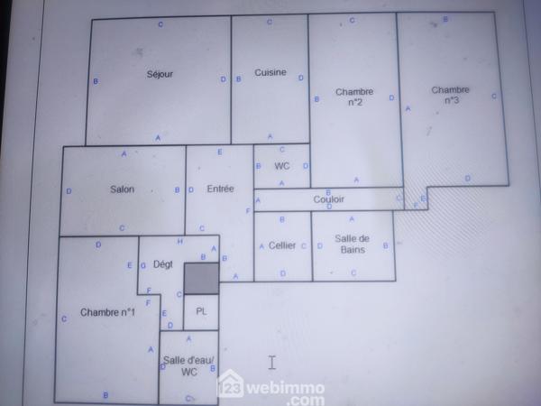 Appartement 93 m² à Rouen 76000