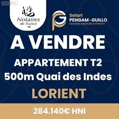 Appartement à vendre à Lorient dans le Morbihan (56100), ref : 56062-2281