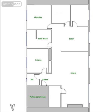 Appartement à vendre à Lorient dans le Morbihan (56100), ref : 56062-2281
