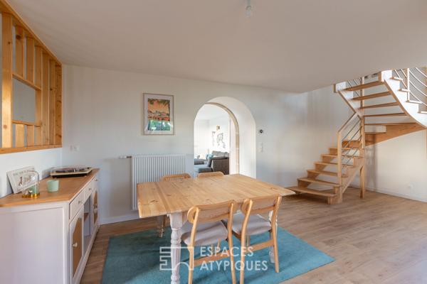 Esprit contemporain au coeur de cette ancienne chapelle rénovée