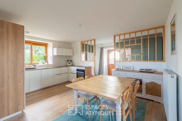 Esprit contemporain au coeur de cette ancienne chapelle rénovée