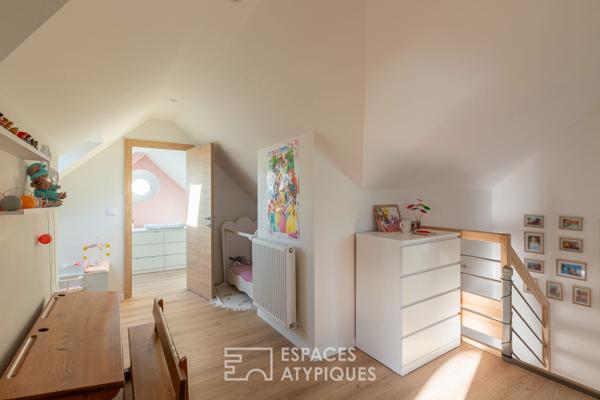 Esprit contemporain au coeur de cette ancienne chapelle rénovée