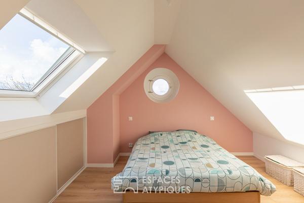 Esprit contemporain au coeur de cette ancienne chapelle rénovée