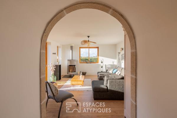 Esprit contemporain au coeur de cette ancienne chapelle rénovée
