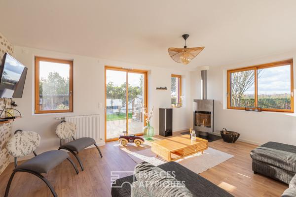 Esprit contemporain au coeur de cette ancienne chapelle rénovée