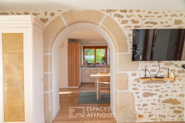 Esprit contemporain au coeur de cette ancienne chapelle rénovée