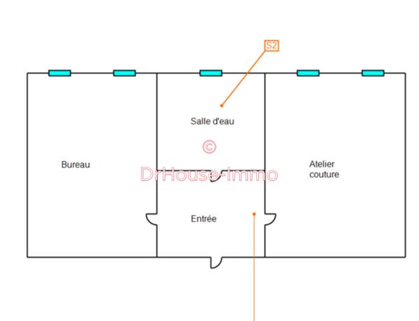 Immeuble à vendre 10 pièces de 390 m²