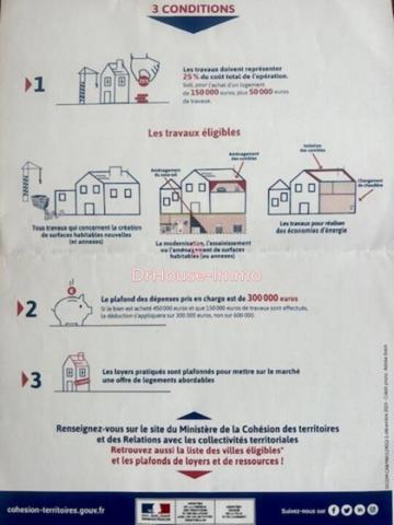 Immeuble à vendre 10 pièces de 390 m²