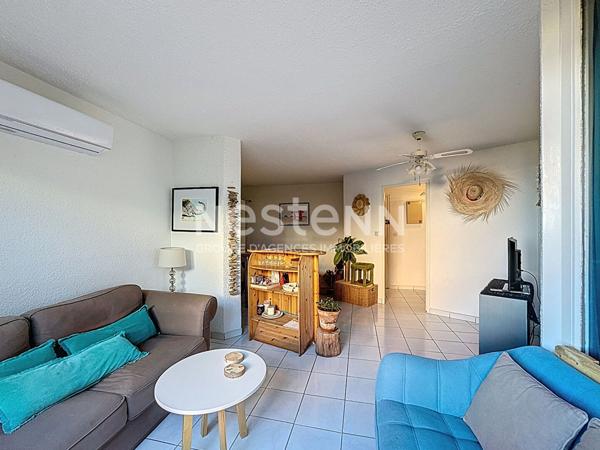 Beau rez-de-chaussée avec 2 chambres et vue port