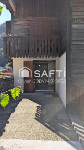 Grand studio avec terrasse privative