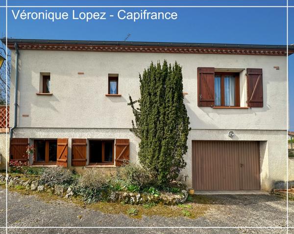 Le Passage, maison de maçon spacieuse et lumineuse, 159 m² habitables, grand garage, jardin, piscine.