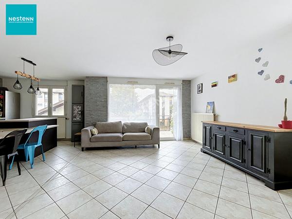 ANNECY _ Appartement 3 pièces de 66,74 m², avec garage, cave et terrasse, à vendre