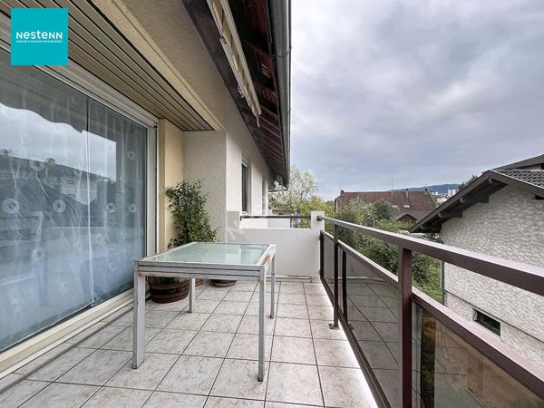ANNECY _ Appartement 3 pièces de 66,74 m², avec garage, cave et terrasse, à vendre