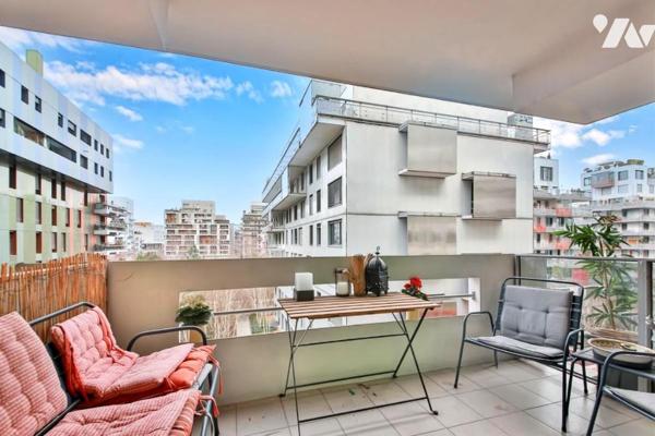 BOULOGNE-BILLANCOURT -  RIVES DE SEINE - APPARTEMENT 2 PIECES 40 M² AVEC TERRASSE