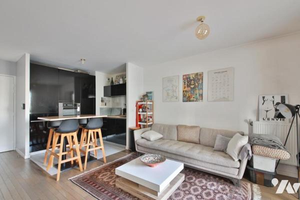 BOULOGNE-BILLANCOURT -  RIVES DE SEINE - APPARTEMENT 2 PIECES 40 M² AVEC TERRASSE