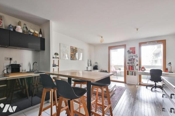 BOULOGNE-BILLANCOURT -  RIVES DE SEINE - APPARTEMENT 2 PIECES 40 M² AVEC TERRASSE