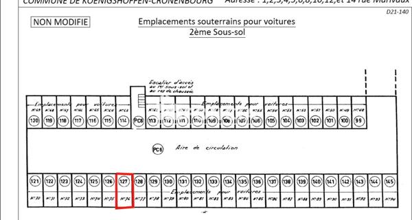 Location Parking - Strasbourg 67200
