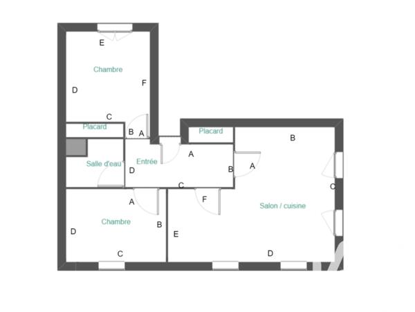 Appartement à vendre 3 pièces 49 m² Hendaye