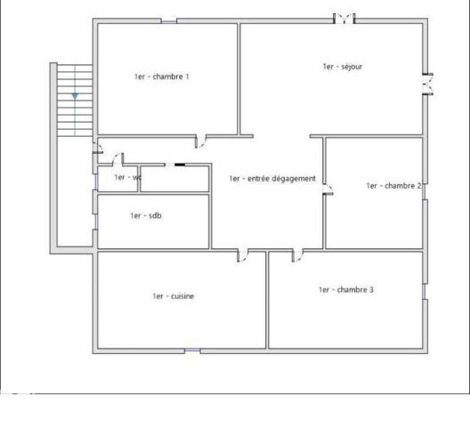 Villa avec jardin, 4 chambres et garage