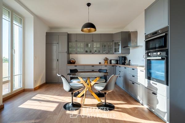 Appartement en dernier étage avec vue dégagée