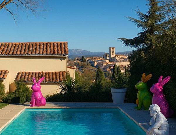 VILLA D'EXCEPTION TYPE 8 AVEC VUE IMPRENABLE JARDIN PISCINE ET TERRASSE