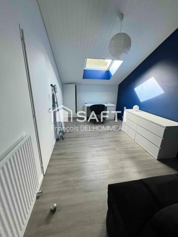 Duplex lumineux de 120m2 avec balcon sud-ouest