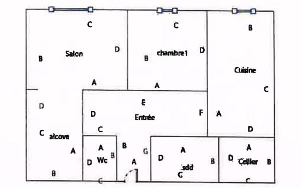 Appartement à vendre    2 pièces • 57,75 m2 Lyon 9