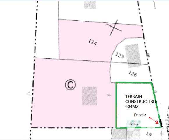 Terrain à vendre 604 m² Bagneaux-sur-Loing