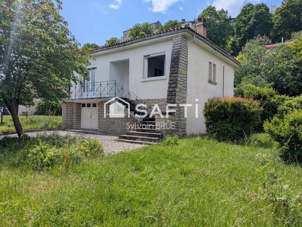 Maison sur sous-sol des années 70, Beau potentiel