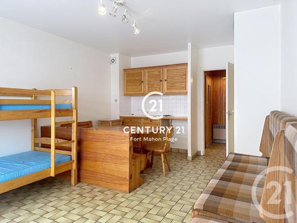 Appartement F1 à vendre  1 pièce - 27,31 m2 FORT MAHON PLAGE - 80