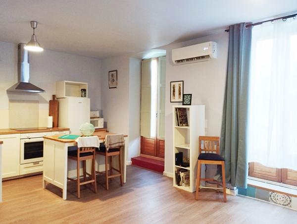 MEZE CENTRE FF2 meublé, loyer tout compris