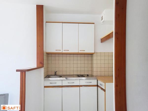 Appartement T1 lumineux, idéal pour investissement