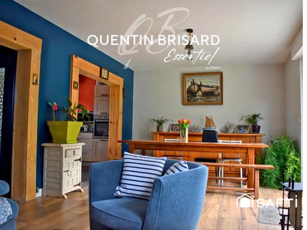 Maison spacieuse sans vis à vis proche du bourg.