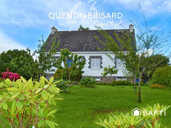 Maison spacieuse sans vis à vis proche du bourg.