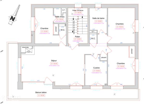 APPARTEMENT D’EXCEPTION – 83.10 m² – GRAND BALCON – JAILLET – MEGÈVE