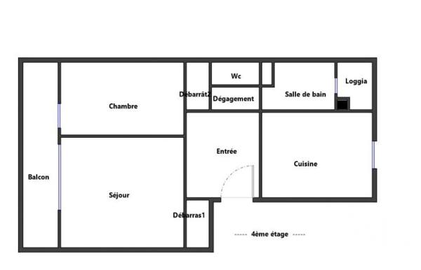Appartement à vendre 2 pièces 52 m² Eaubonne
