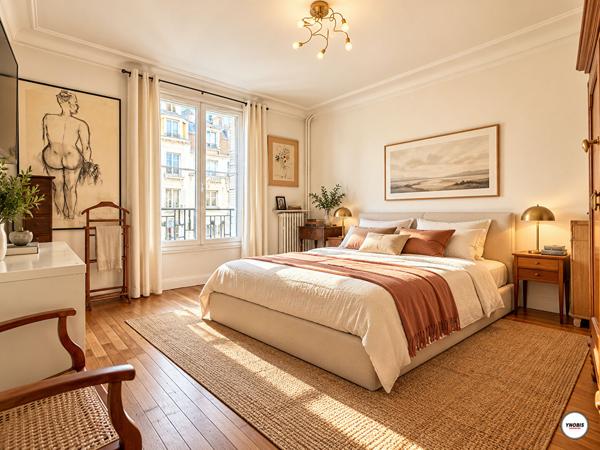 Appartement Paris 5 pièce(s) 96 m2, Paris 75017