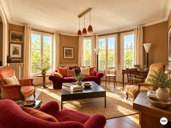 Appartement Paris 5 pièce(s) 96 m2, Paris 75017