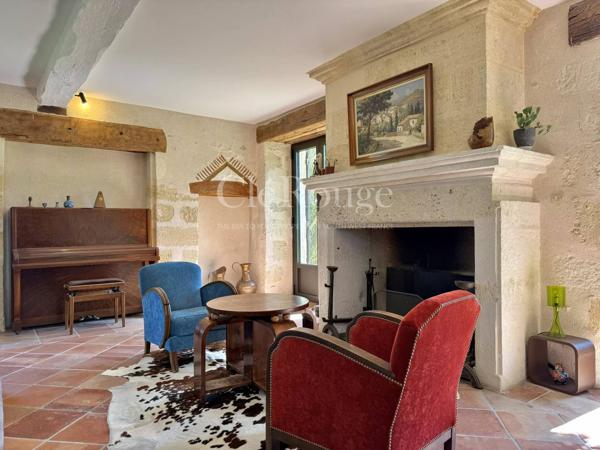 Proche de St Foy la Grande - Magnifique propriété au bord de la Dordogne