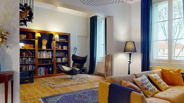 Duplex de caractère au coeur de Carcassonne -  272 m² - 4 chambres - Terrasses