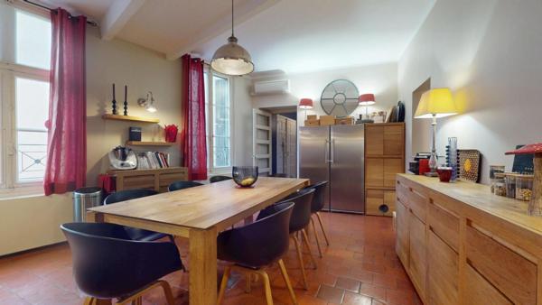 Duplex de caractère au coeur de Carcassonne -  272 m² - 4 chambres - Terrasses
