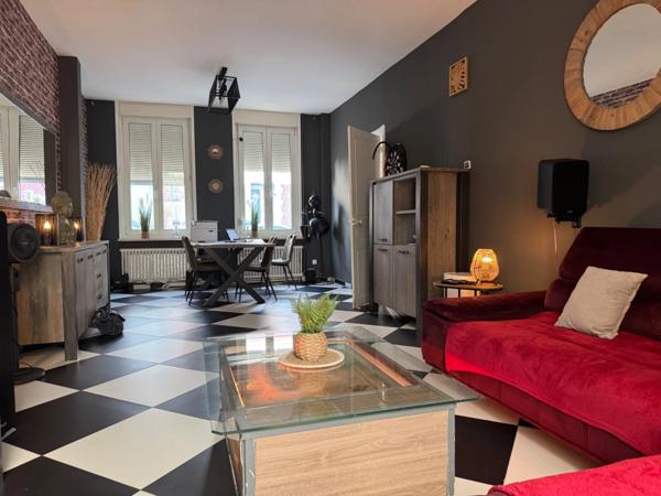 Dpt Aisne (02), à vendre SAINT QUENTIN maison P5