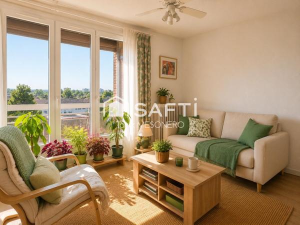 Un appartement baigné de lumière à Montauban