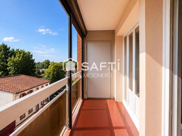 Un appartement baigné de lumière à Montauban