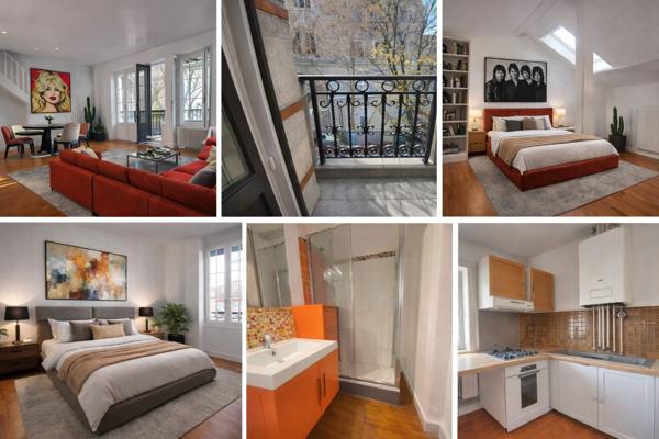 03200 VICHY APPARTEMENT DUPLEX 5 PIÈCES AVEC BALCONNNET AVEC CAVE COEUR DE VILLE